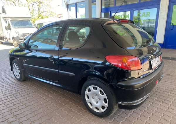 Peugeot 206 cena 7999 przebieg: 199500, rok produkcji 2008 z Grodzisk Wielkopolski małe 301
